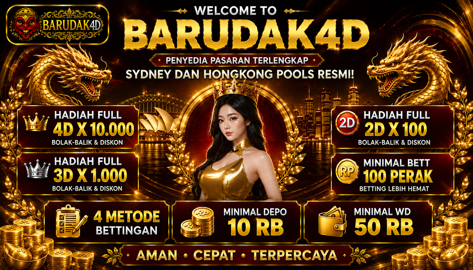 WELCOME BARUDAK4D