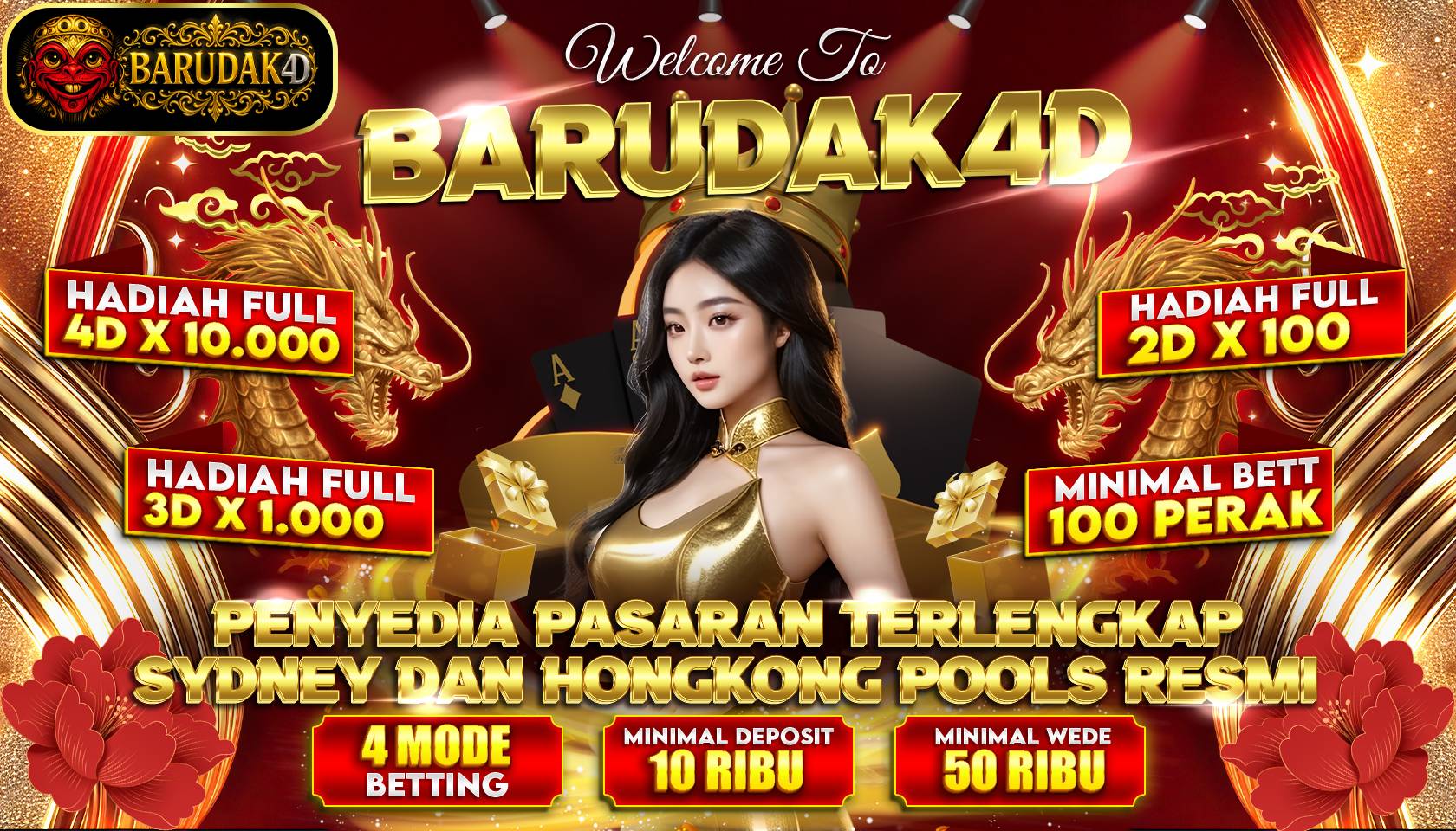 WELCOME BARUDAK4D